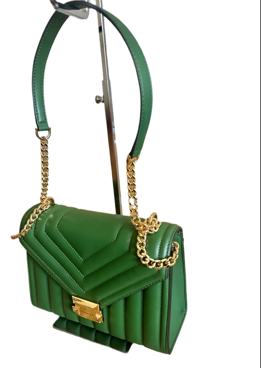 NWT Michael Kors Whitney Medium Flap Chain Shoulder Bag